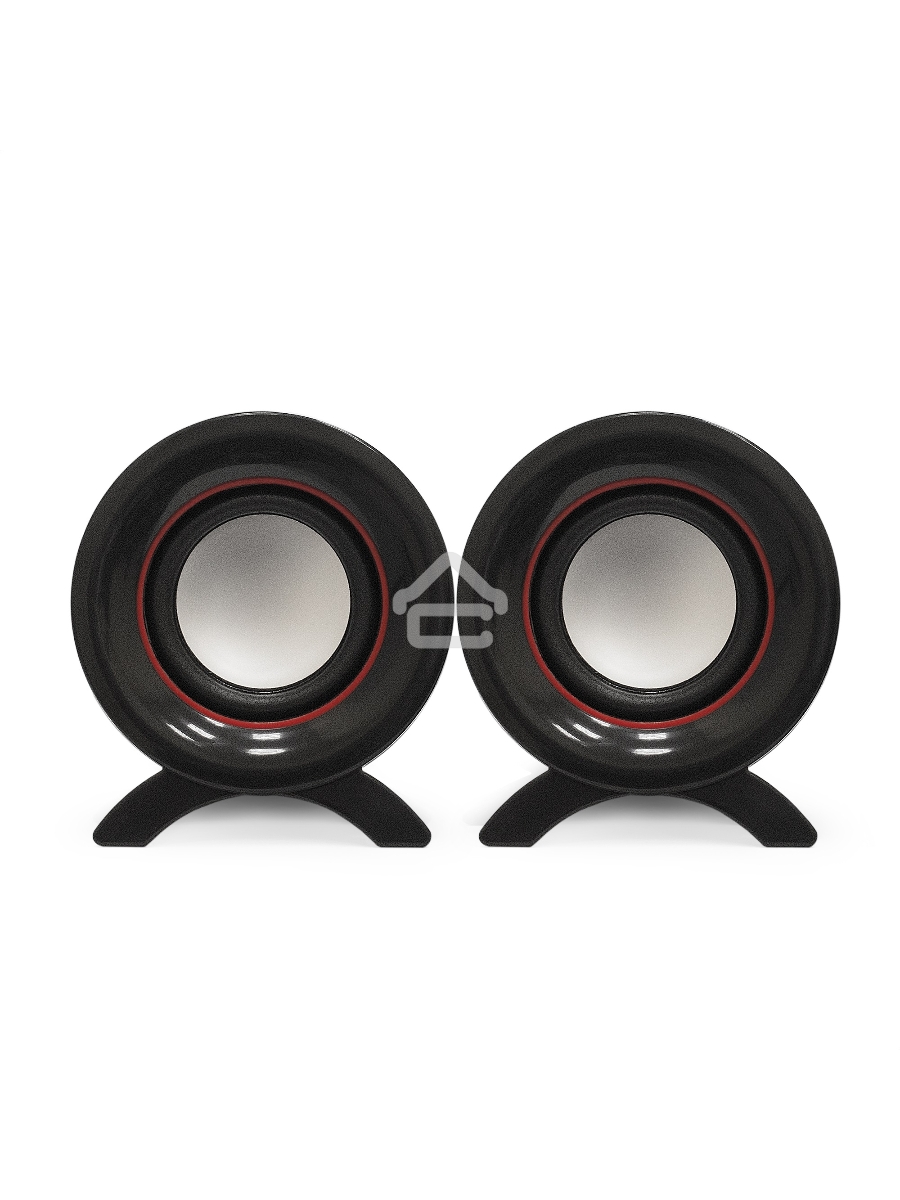 Акустическая система 2.0 ExeGate EX287051RUS Disco 150 (питание USB, 2х5Вт (10Вт RMS), 100-20000Гц, черный)