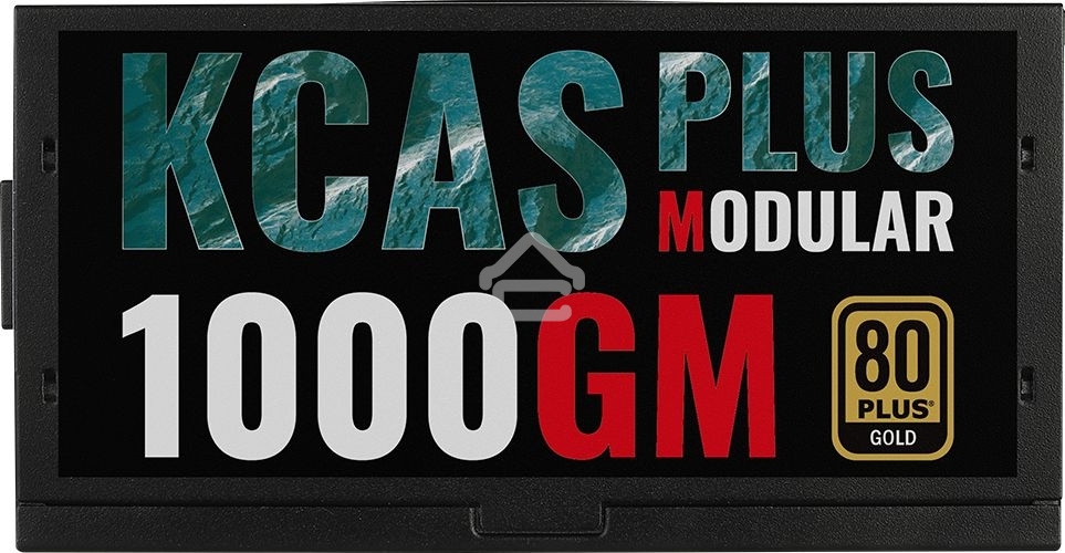 Блок питания Aerocool/Formula KCAS PLUS 1000GM V2 RTL (ACPG-KPK0FEC.12), 1000Вт, 80 PLUS Gold, 140мм, модульный, черный