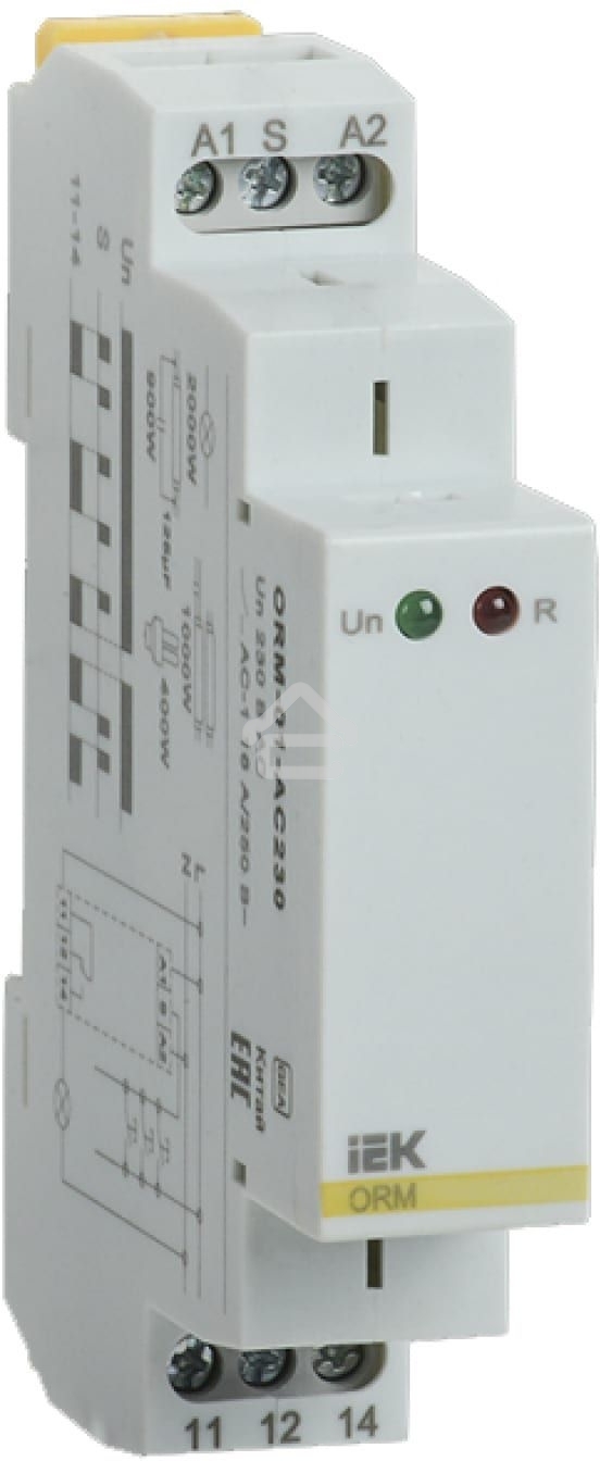 Реле импульсное ORM 1 конт. 230В AC IEK ORM-01-AC230