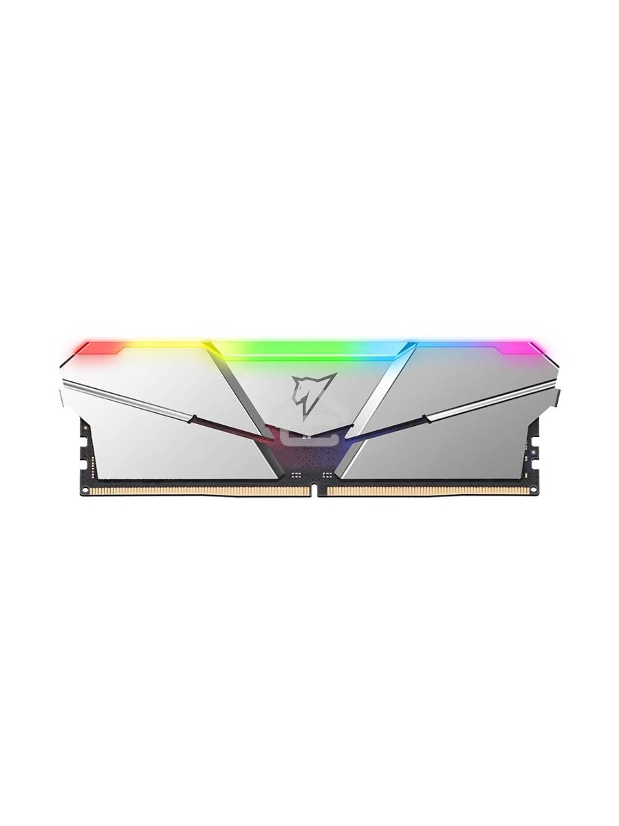 Оперативная память NETAC Shadow, DDR5, 32GB (2x16 GB), 4800 MHz, CL40, DIMM, радиатор, RGB, серебристый