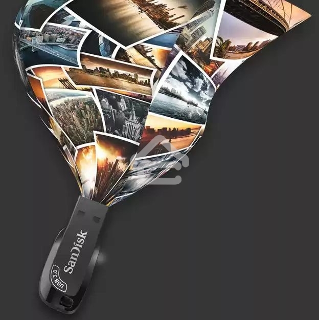 Флешка USB R/W Sandisk 256Gb Shift Ultra SDCZ410-256G-G46 USB3.0 черный