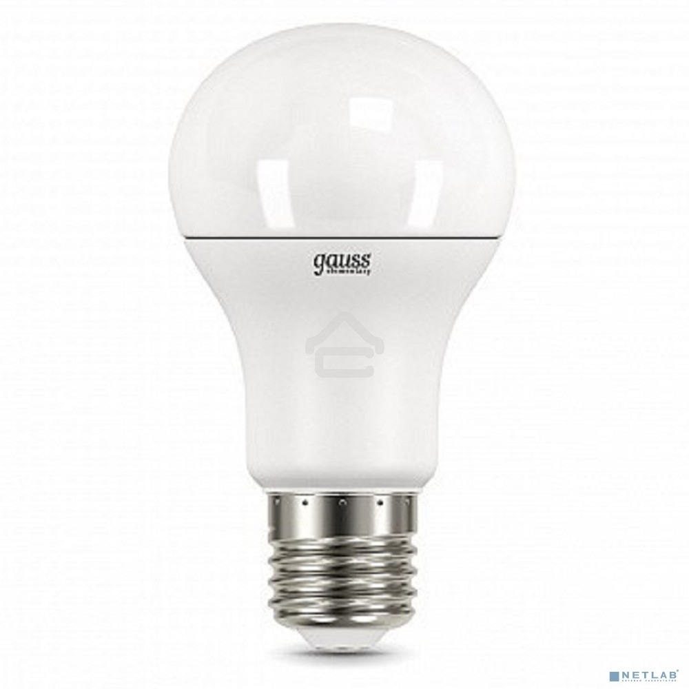 Светодиодная лампа Gauss LED Elementary 23225A60 15W E27 4100K 1/10/40 груша