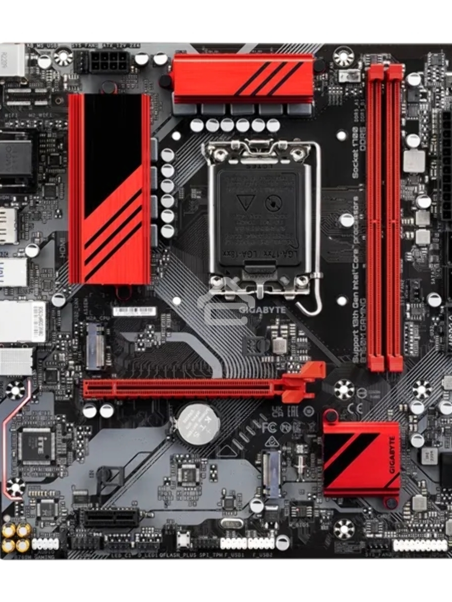 Материнская плата Gigabyte B760M GAMING, LGA 1700, Intel B760, 2xDDR5, 4xSATA, 2xM.2, 1xPCI-E 4.0 x16, 1xPCI-E x1, 1xHDMI, 1xDP, 1xVGA, 1x 2.5Gb LAN, 3xUSB-A 3.2 Gen 1, 1xUSB-C 3.2 Gen 1, 2xUSB-A 2.0, 3x3.5 мм, 7.1, Micro-ATX