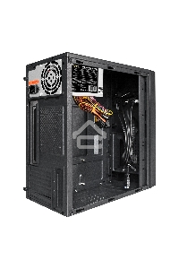 Компьютерный корпус Minitower ExeGate BAA-109U2-AAA450 (mATX, AAA450 8см, 2*USB+2*USB3.0, аудио, черный)