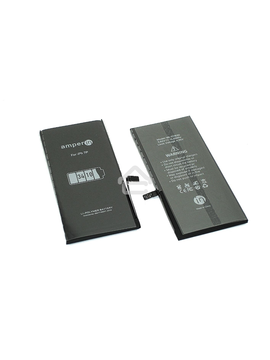 Аккумуляторная батарея Amperin для Apple iPhone 7 Plus 3,82V 3410mAh