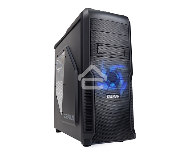 Компьютерный корпус Zalman Z3 Plus черный w/o PSU ATX 1x80mm 1x92mm 2x120mm 2xUSB2.0 1xUSB3.0 audio bott PSU