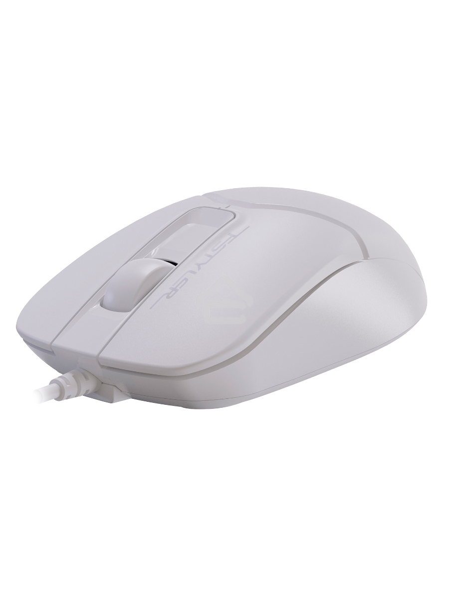 Клавиатура + мышь A4Tech Fstyler F1512 клав:белый мышь:белый USB