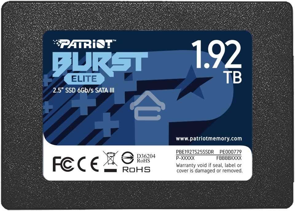 Накопитель SSD Patriot Burst Elite, 1.92Tb, SATA, 2.5