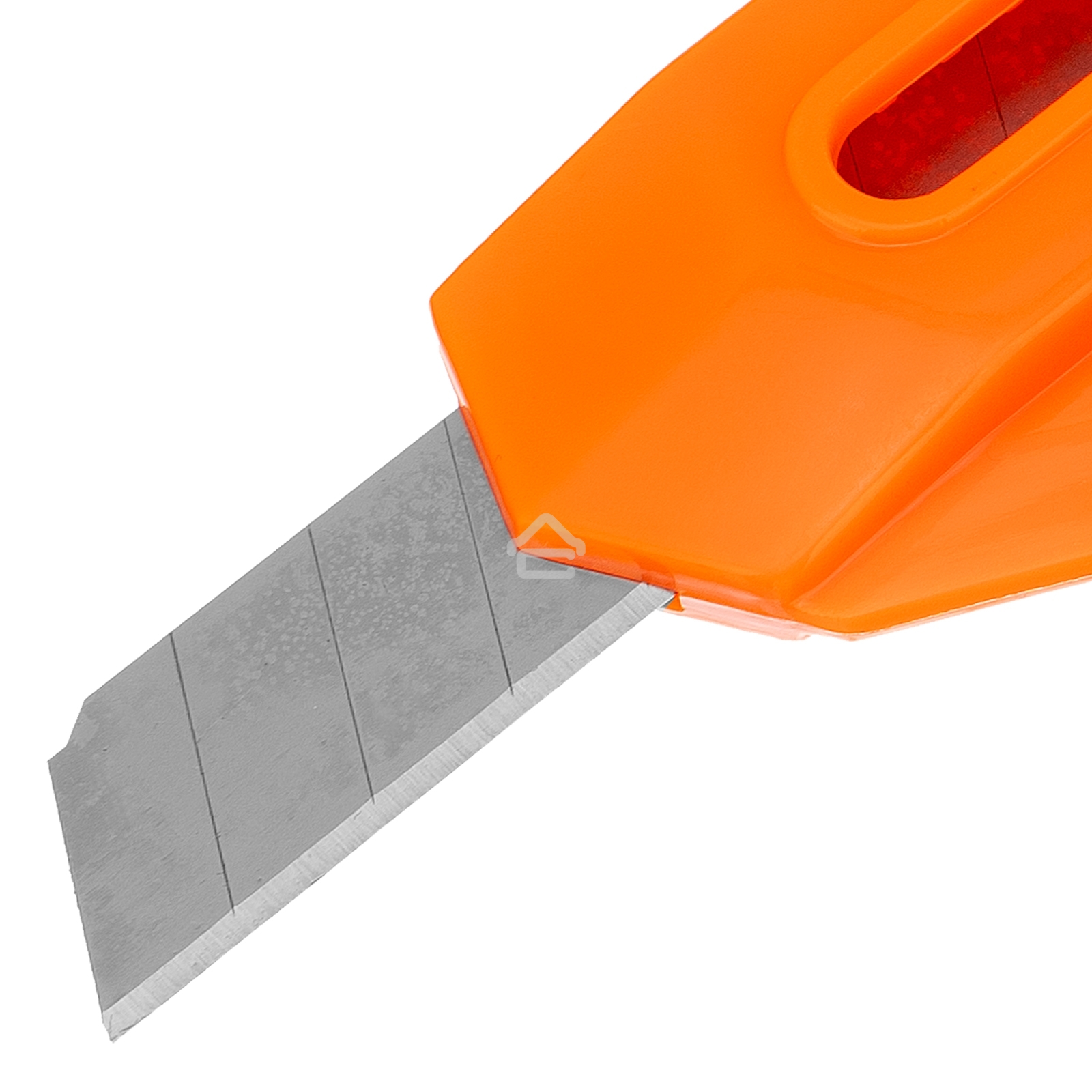 Нож Sparta 18 мм, выдвижное лезвие, для резки обоев, линейка