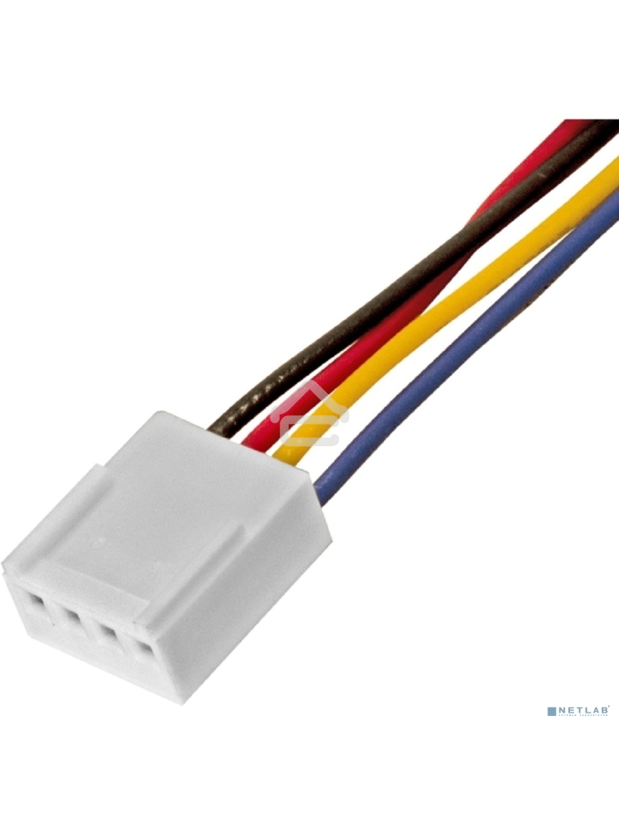 Вентилятор для корпуса ExeGate E12025H4P-PWM черный, 120 мм, 1500 об/мин, 24 дБ, 4 pin