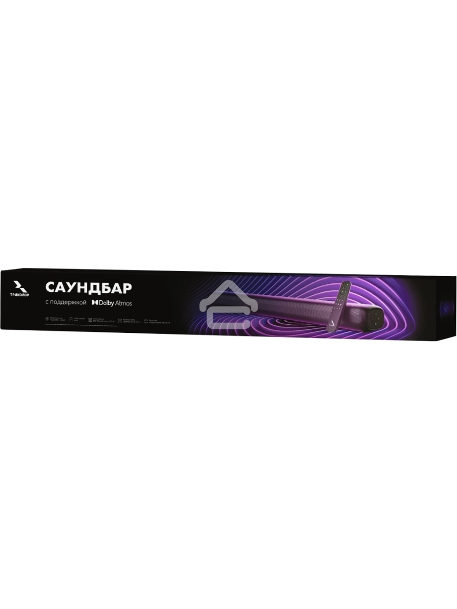 Саундбар Триколор TR-SB-02 2.1 100Вт+40Вт черный