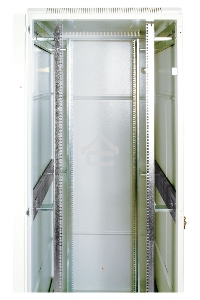 Шкаф коммутационный ЦМО ШТК-М-42.8.10-3ААА 42U 800x1000мм пер.дв.металл задн.дв.стал.лист 2 бок.пан. 500кг серый