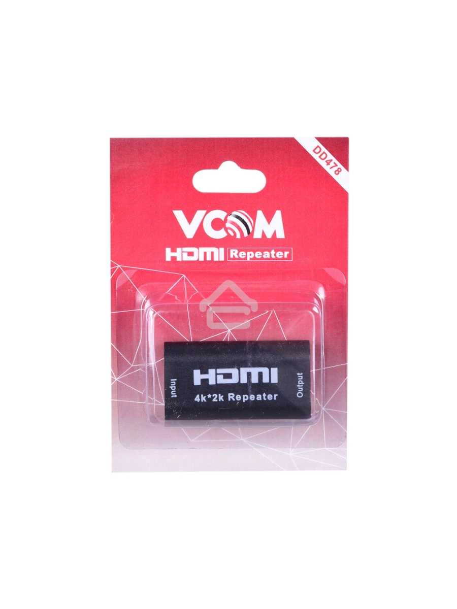 Усилитель (Repeater) HDMI сигнала до 40m VCOM <DD478>