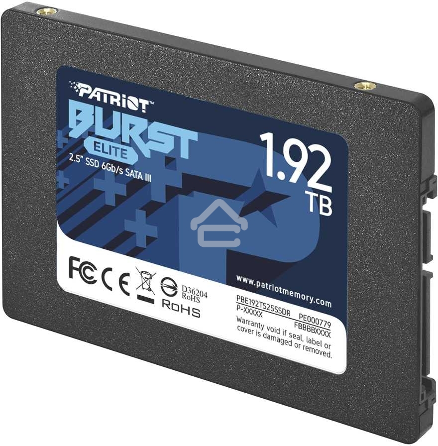 Накопитель SSD Patriot Burst Elite, 1.92Tb, SATA, 2.5