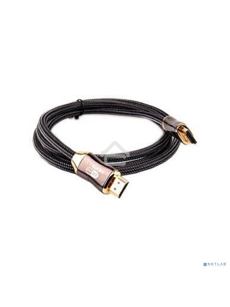 Кабель HDMI 19M/M,ver. 2.1, 8K@60 Hz 1.5m метал разъемы, нейлоновая оплетка Telecom <TCG300-1.5M> Кабель HDMI 19M/M,ver. 2.1, 8K@60 Hz 1.5m метал разъемы, нейлоновая оплетка Telecom