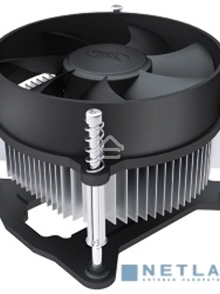 Кулер для процессора DEEPCOOL CK-11508 черный, 92 мм, алюминий, 2200 об/мин, 30.1 дБ, 3 pin, 65 Вт, 70 мм
