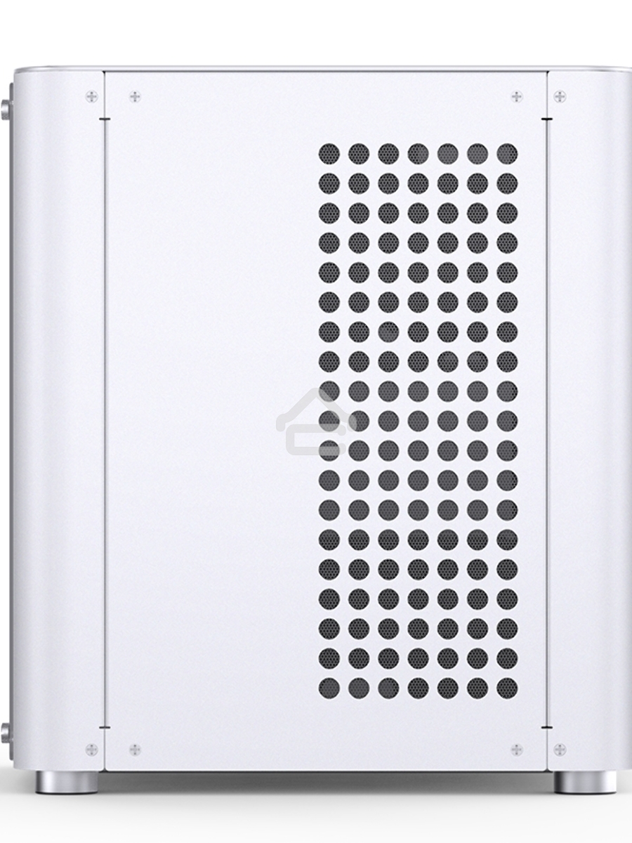 Корпус без блока питания JONSBO TK-1, Mini-Tower, TG, no fan, 1xUSB-A 3.2 + 1xUSB-C 3.2, mATX, mITX White