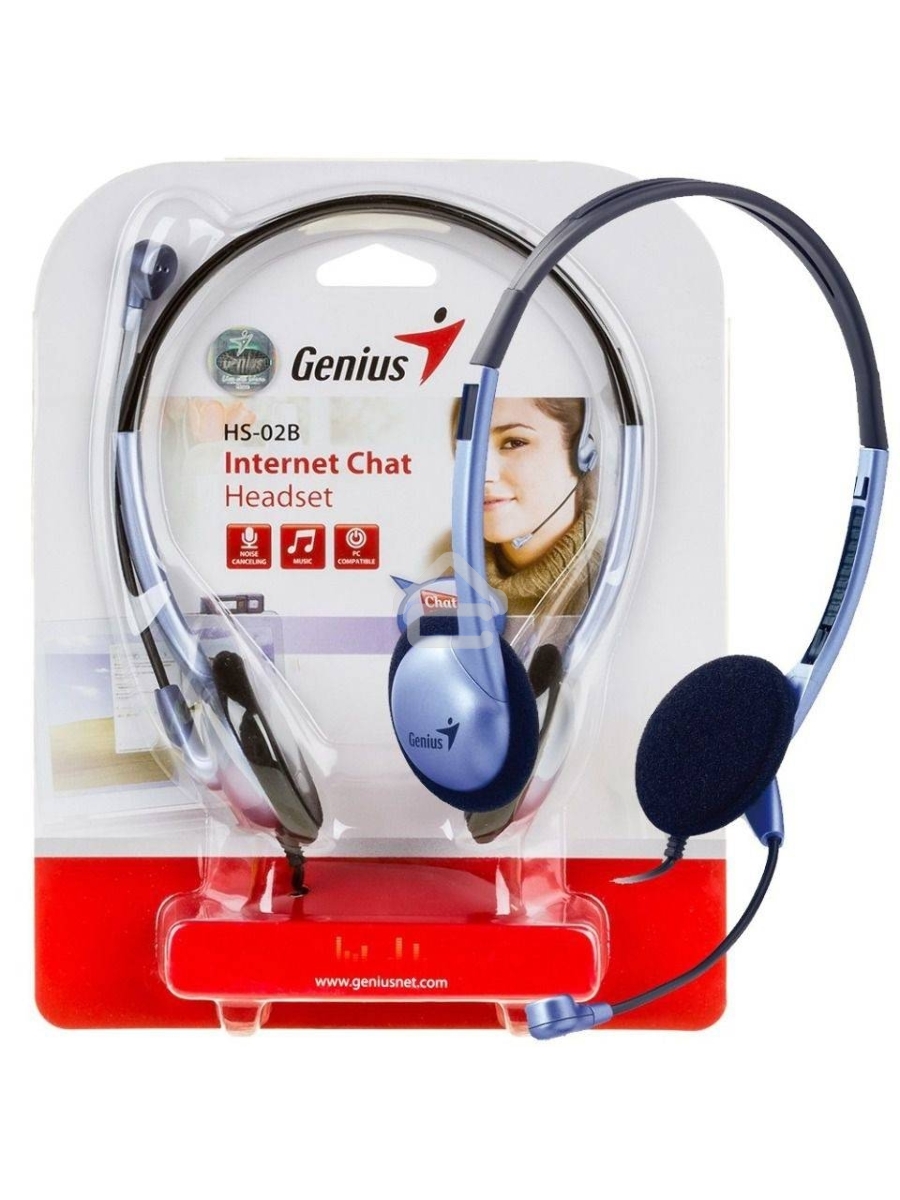 Гарнитура Genius HS-02B (31710037100)