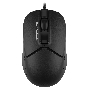 Мышь проводная A4Tech Fstyler FM12 черный, 1200 dpi, USB, кнопки - 3
