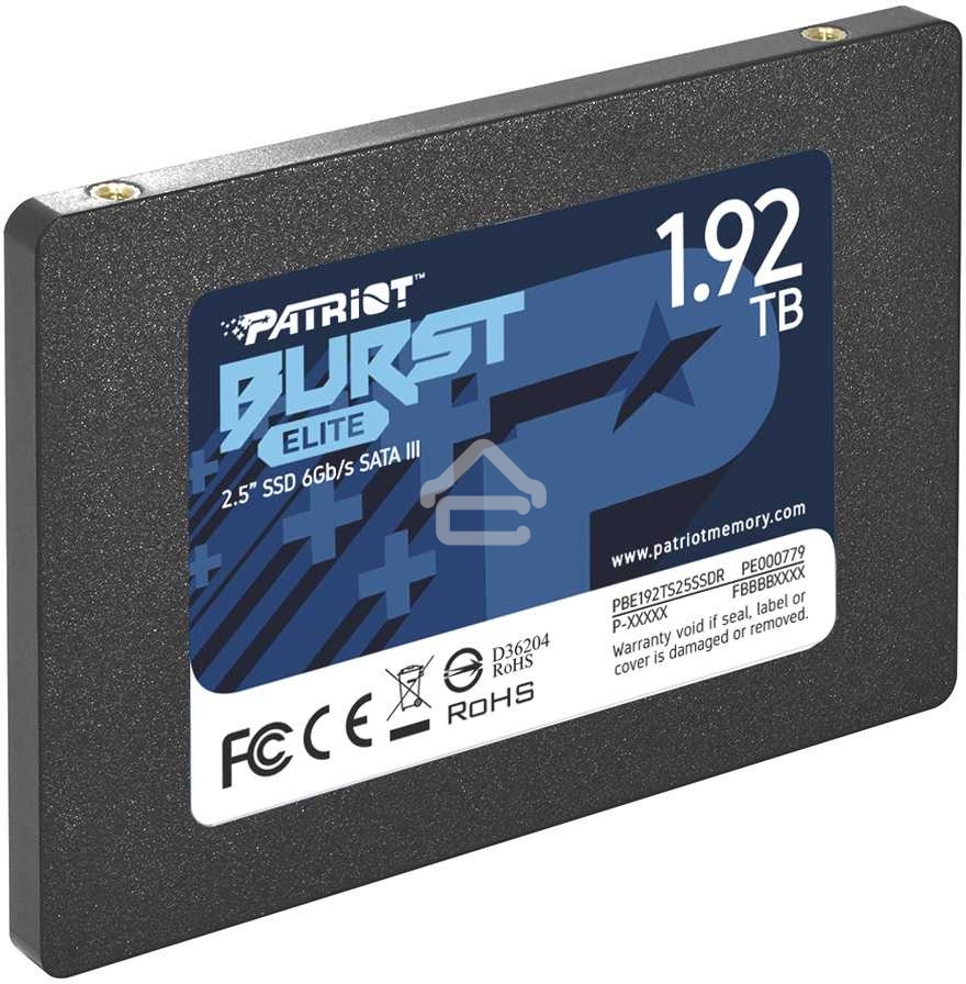 Накопитель SSD Patriot Burst Elite, 1.92Tb, SATA, 2.5
