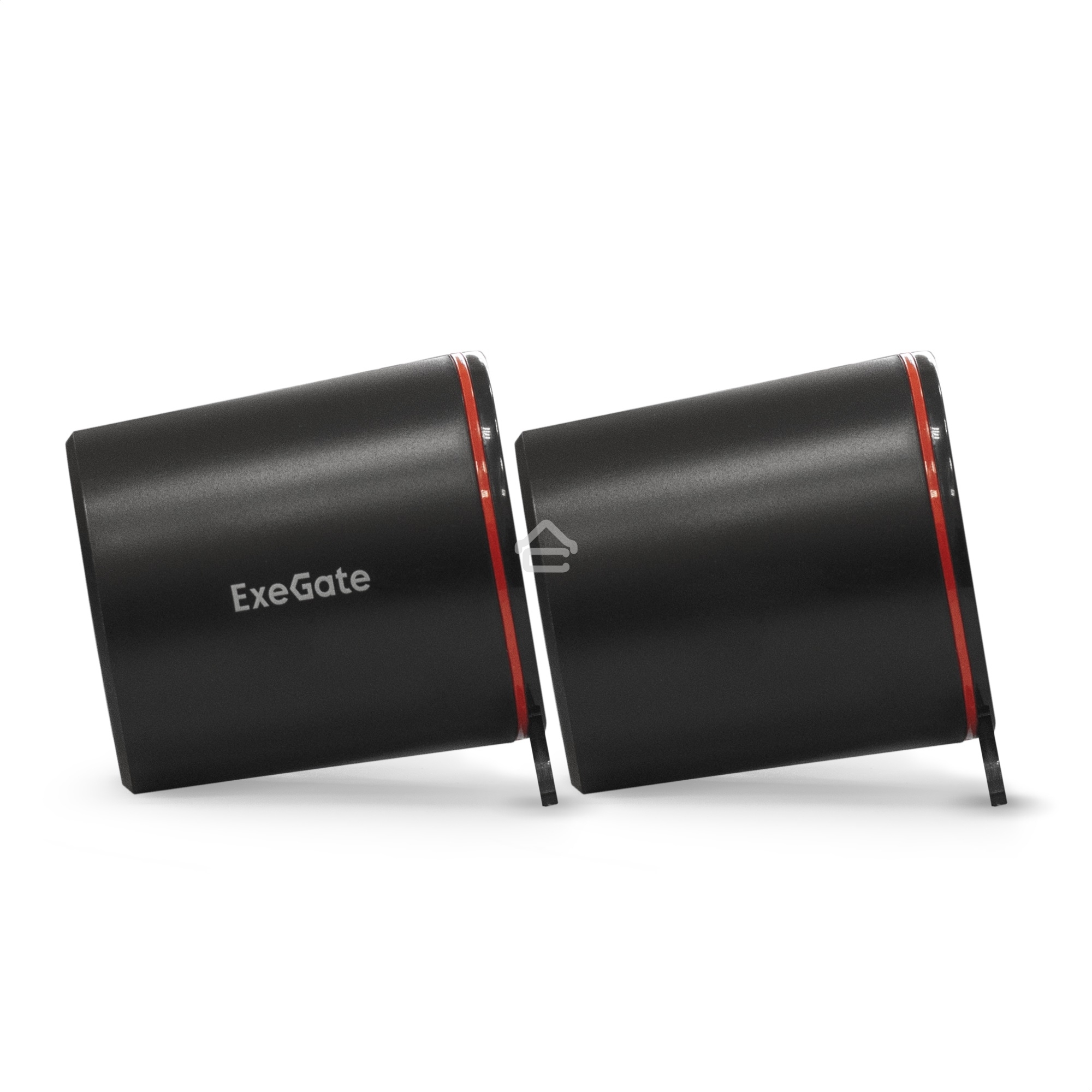 Акустическая система 2.0 ExeGate EX287051RUS Disco 150 (питание USB, 2х5Вт (10Вт RMS), 100-20000Гц, черный)