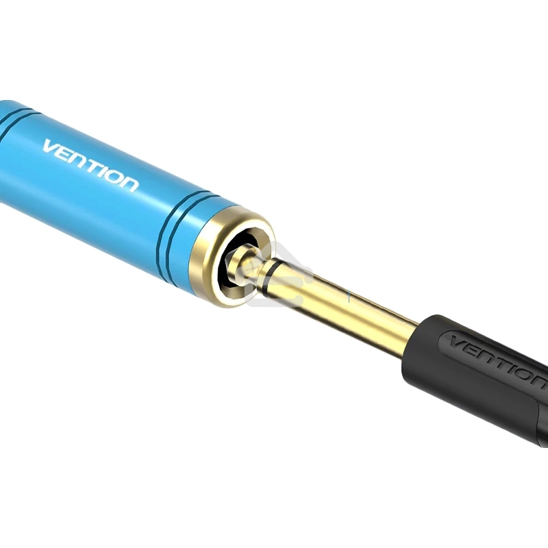 Переходник Vention Jack 3.5 мм M/6,5 мм F VAB-S04-L