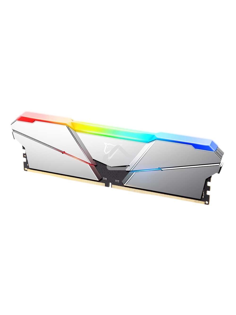 Оперативная память NETAC Shadow, DDR5, 32GB (2x16 GB), 4800 MHz, CL40, DIMM, радиатор, RGB, серебристый