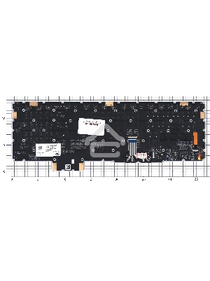 Клавиатура для ноутбука Acer Predator Triton 700 PT715-51 черная
