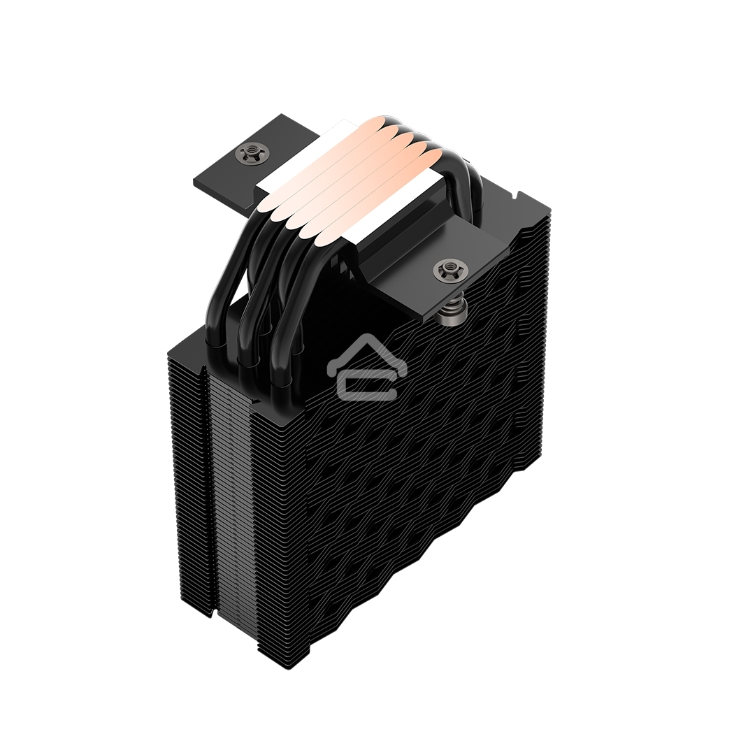 Устройство охлаждения (кулер) PcCooler RT500 Digital BK ARGb RT500-BKAWYL-GL черный 120мм алюминий+медь 2200rpm 32db 4-pin 240W