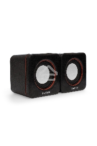 Акустическая система 2.0 ExeGate EX287050RUS Disco 160 (питание USB, 2х3Вт (6Вт RMS), 100-20000Гц, черный)