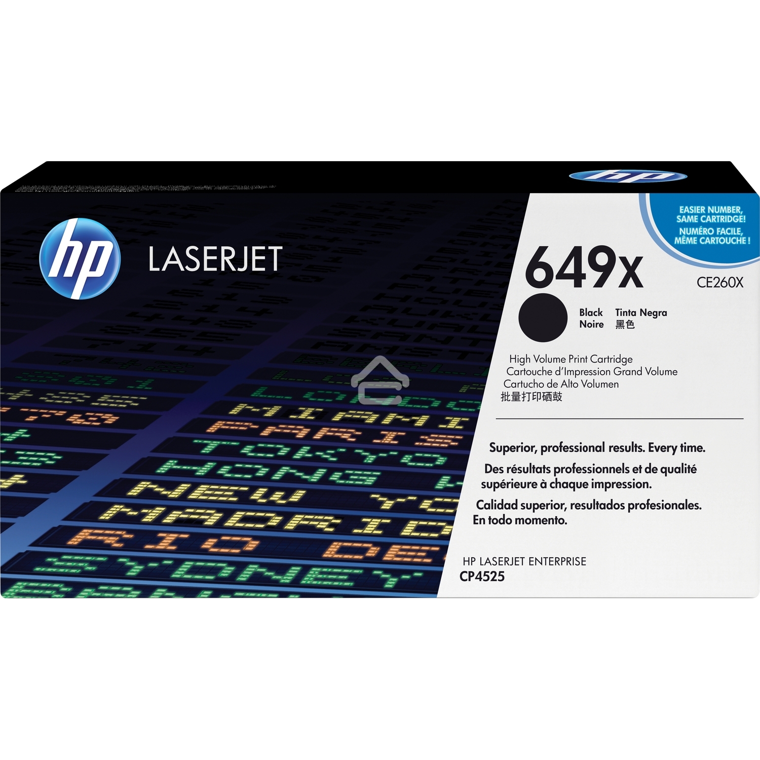Картридж лазерный HP CE260X черный для CLJ CP4525 17000стр.