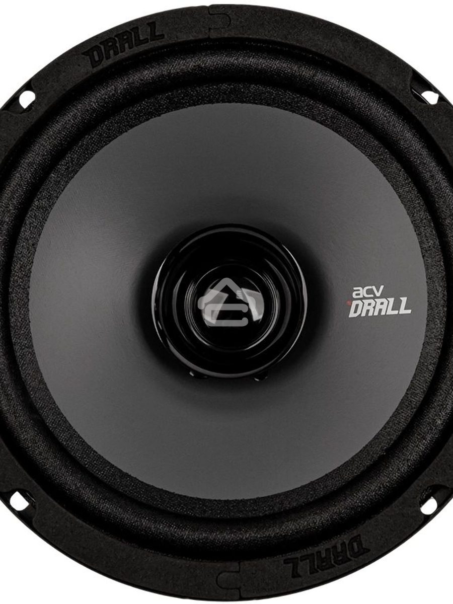 Колонки автомобильные ACV DRALL DR6 (без решетки) 210Вт 96дБ 3Ом 16см (6.5дюйм) (ком.:2кол.) широкополосные однополосные