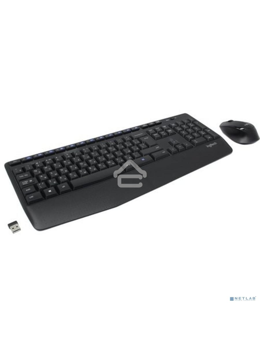 Клавиатура + мышь Logitech MK345 клав:черный мышь:черный USB 2.0 беспроводная Multimedia