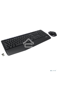 Клавиатура + мышь Logitech MK345 клав:черный мышь:черный USB 2.0 беспроводная Multimedia