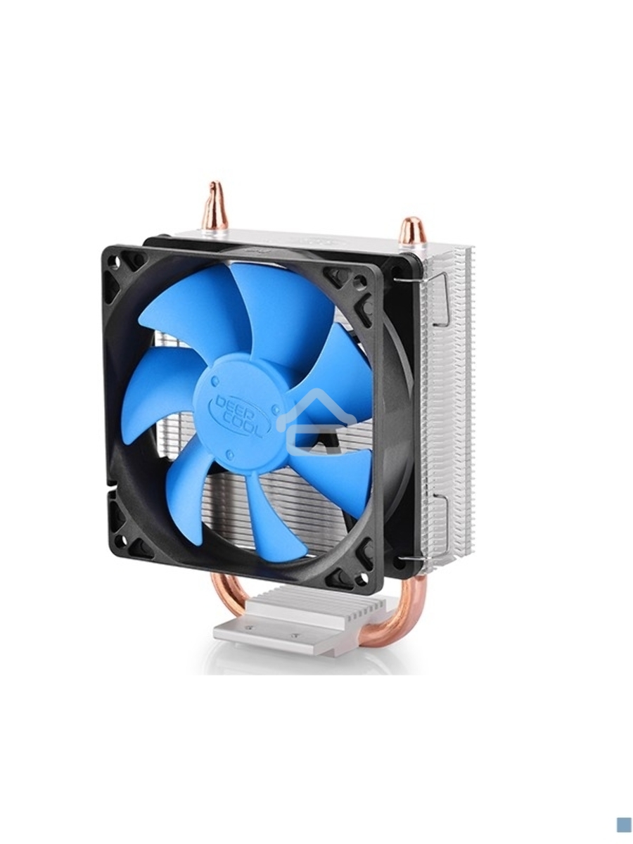 Кулер для процессора DEEPCOOL ICE BLADE 100 PWM синий, 92 мм, алюминий/медь, 2200 об/мин, 29 дБ, 4 pin, 100 Вт, 135 мм