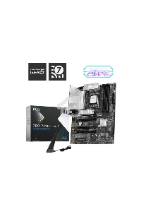 Материнская плата MSI PRO Z890-S WIFI, LGA 1851, Intel Z890, 4xDDR5, 4xSATA, 3xM.2, 1xPCIe 5.0 x16, 2xPCIe 4.0 x4, 1xHDMI, 1xDP, 1xUSB-C Thunderbolt 4, 1xUSB-C 3.2 Gen 2x2, 1x 2.5Gb LAN, 6xUSB-A 3.2 Gen 1, 3x3.5 мм, 7.1, ATX