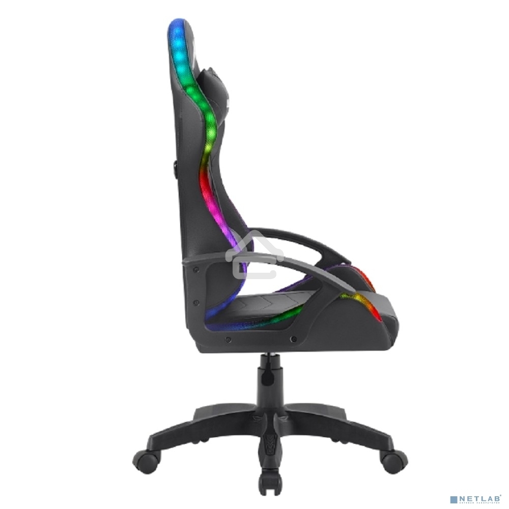 Кресло игровое Defender Factor X RGb, черный, класс 2, PU