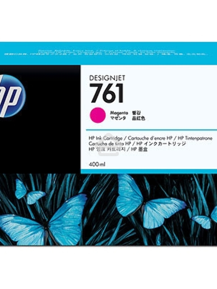 Картридж струйный HP №761 CM993A пурпурный для HP DJ T7100 (400мл)