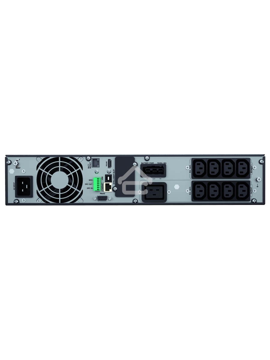 Источник бесперебойного питания Ippon Innova RT II 3000 3000Вт 3000ВА черный