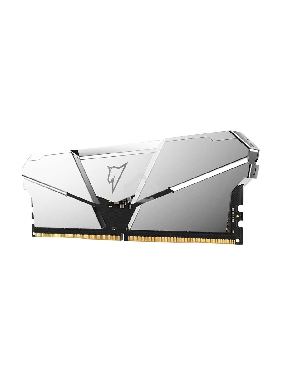 Оперативная память NETAC Shadow, DDR5, 32GB (2x16 GB), 4800 MHz, CL40, DIMM, радиатор, RGB, серебристый