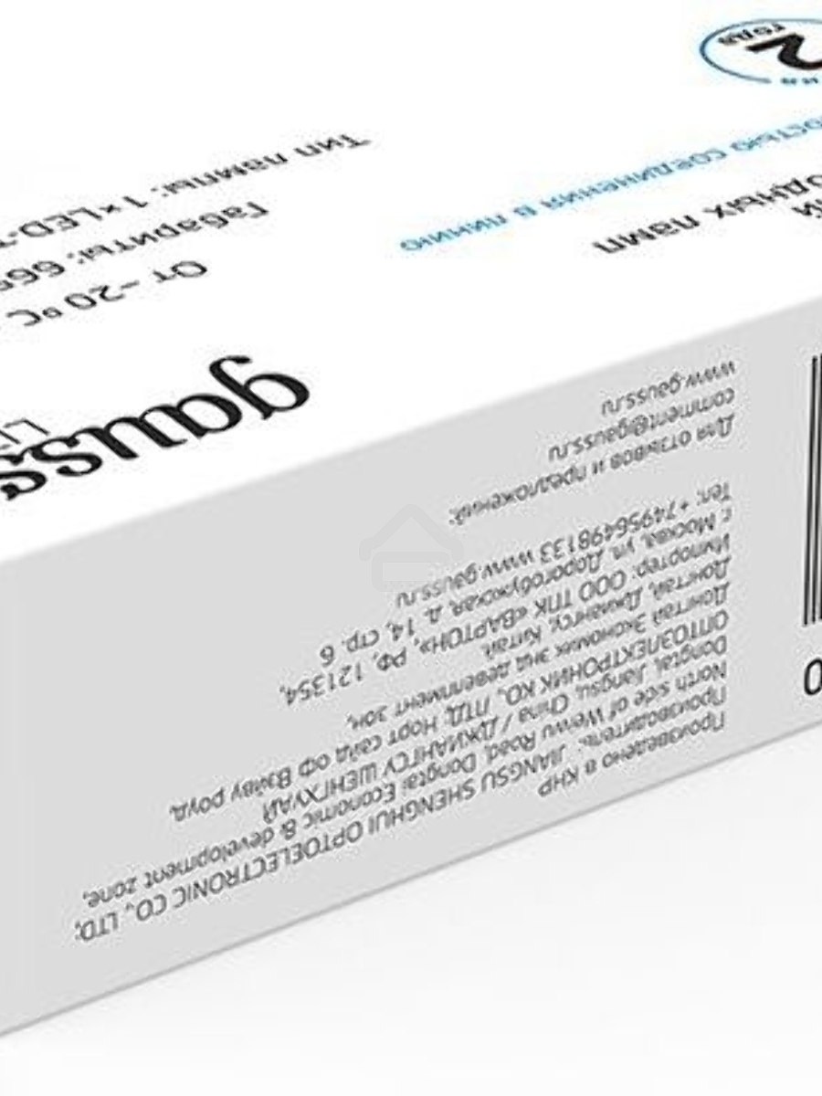 Светильник линейный Gauss СПП-Т8-G13 LITE 220-230V IP65 665*60*55мм для LED ламп 1х600мм 1/16