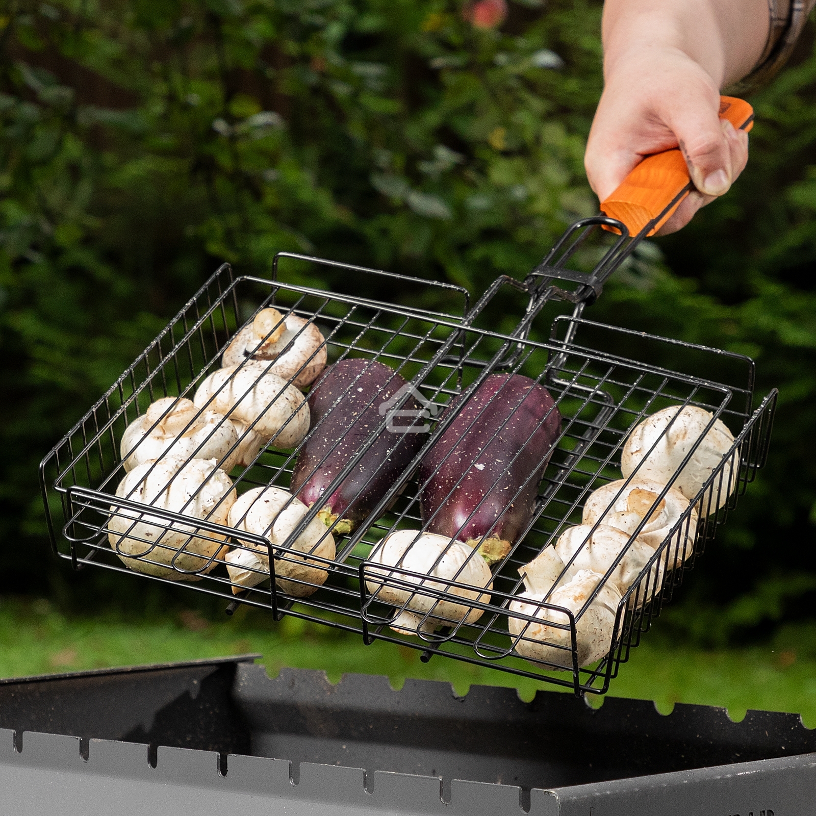 Решетка гриль 260х320х65мм объемная антиприг. Camping Palisad