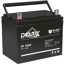 Батарея Delta DT 1233 (33 А\ч, 12В) свинцово- кислотный аккумулятор