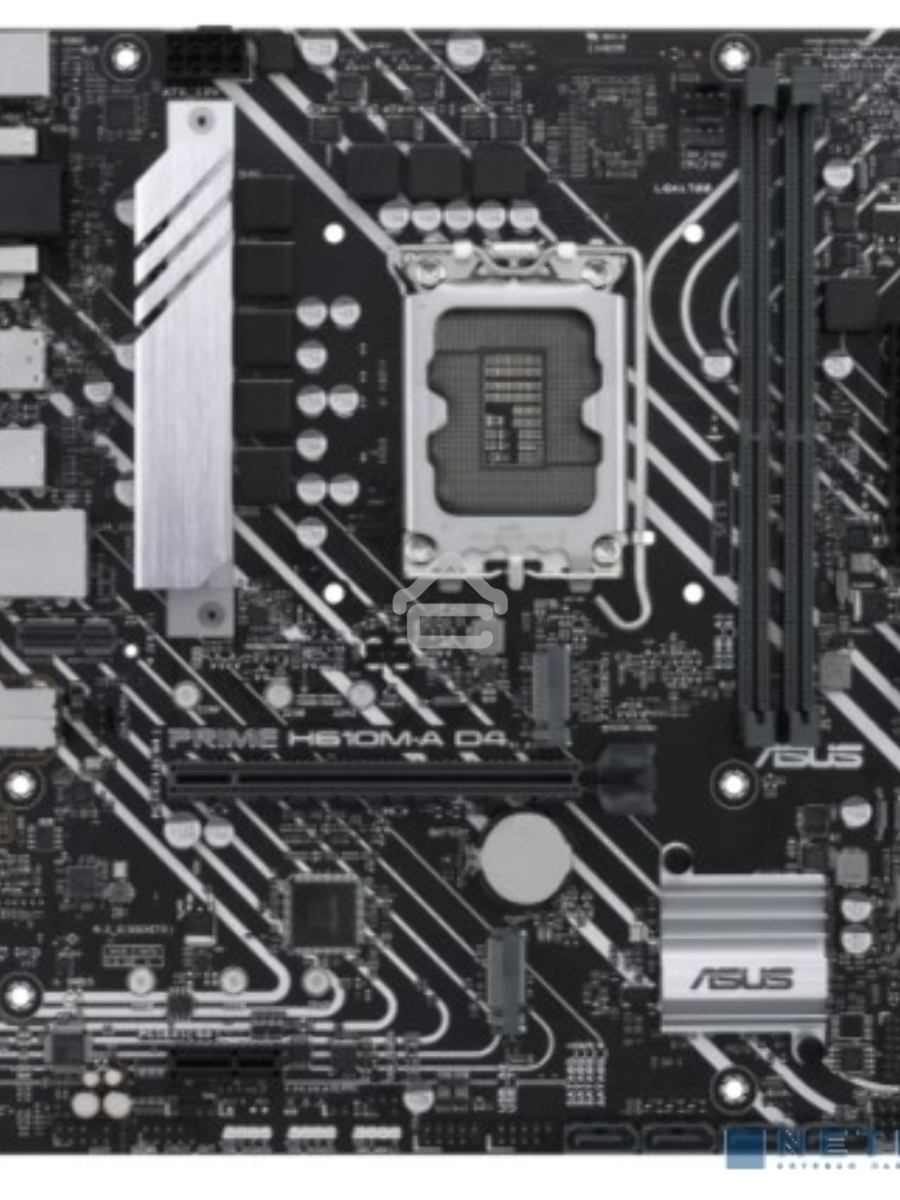 Материнская плата ASUS PRIME H610M-A D4-CSM, LGA 1700, Intel H610, 2xDDR4, 4xSATA, 2xM.2, 1xPCIe 4.0 x16, 1xPCIe x1, 1xDP, 1xD-Sub, 1xHDMI, 1x 1Gb LAN, 4xUSB-A 2.0, 2xUSB-A 3.2 Gen 1, 7.1, mATX