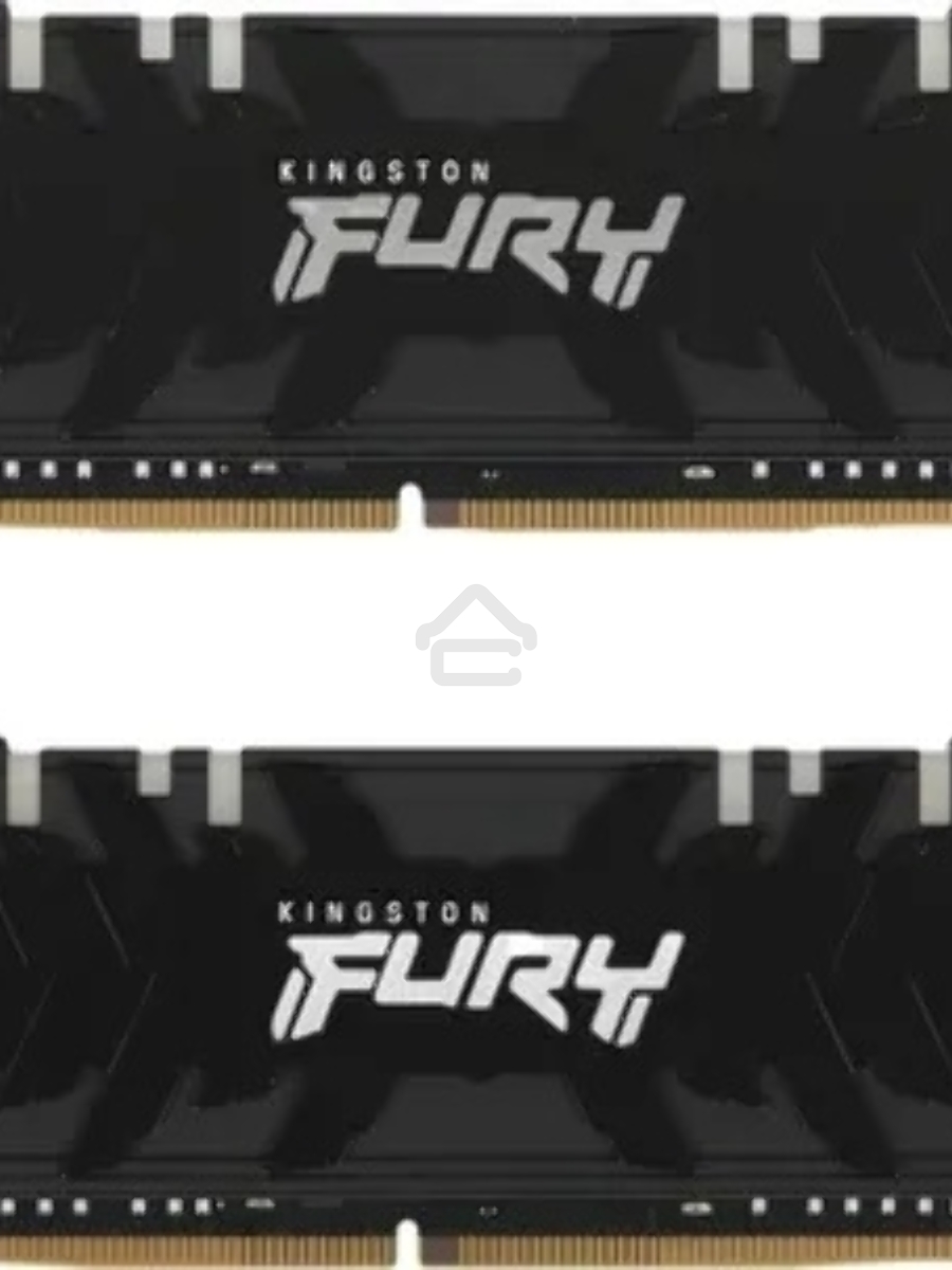 Оперативная память Kingston Fury Renegade, DDR4, 16GB (2x8GB), 3600MHz, CL16, DIMM, с радиаторами, серый/черный