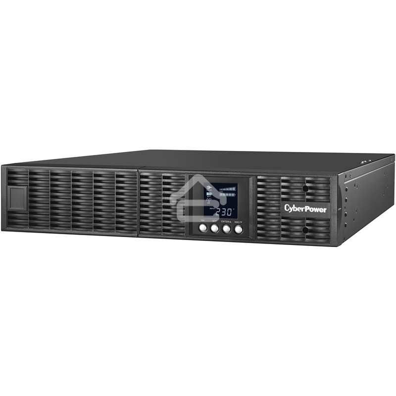 Источник бесперебойного питания Online CyberPower OLS1000ERT2U 1000VA/900W USB/RS-232/EPO/SNMPslot/RJ11/45/ВБМ (6 IEC С13)