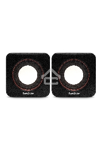 Акустическая система 2.0 ExeGate EX287050RUS Disco 160 (питание USB, 2х3Вт (6Вт RMS), 100-20000Гц, черный)