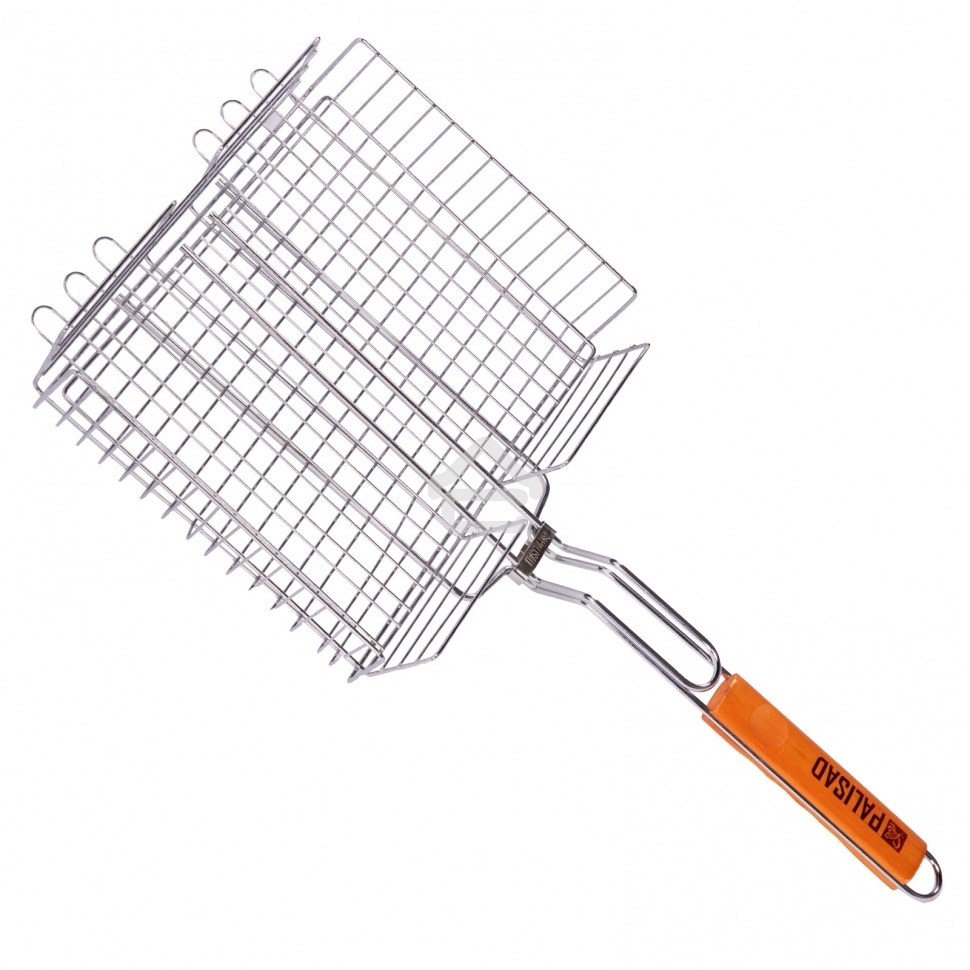 Решетка-гриль 260х320х65 мм, объемная, хромир., Camping Palisad