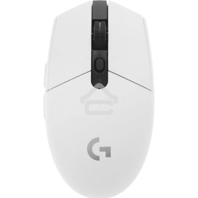 Мышь беспроводная Logitech G304 Lightspeed белый, 12000 dpi, радиоканал, USB, кнопки - 6