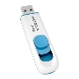 Флеш диск AData 16Gb C008 AC008-16G-RWE USB2.0 белый